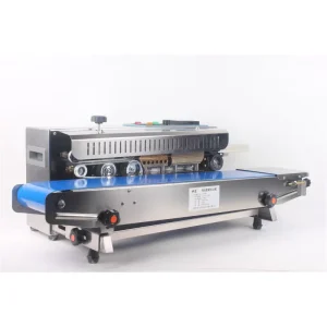 SF 900 Band Sealer Continuous Band Sealer Sealing Machine Horizontal Sealing Machine With Date Printing