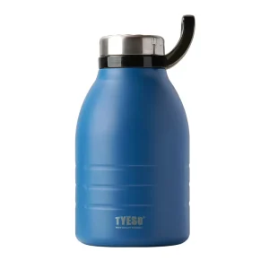 SUS304 Stainless Steel Vacuum-Insulated Water Bottle with Carry Handle for Camping, Picnic, Backpacking, and Travel