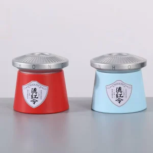 SZM D50*45MM logo Printed Packaging Gift Metal Round Tinplate Custom Tin Box