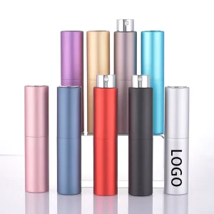 Sale Perfume Bottle Aluminum 5ml 10ml 15ml 20ml Perfume Atomizer Metal Bottle Multiple Colors Perfume Bottles Empty