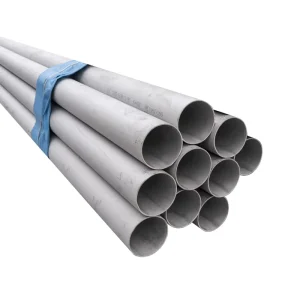 Schedule 40 Wall Thickness Stainless Steel Pipe 4 Inches Diameter and Seamless Tubes Cut to Specified Lengths