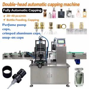 Screw Lid Glass Jar Bottle Lug Cap Closure Capping Machine
