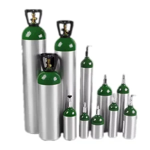 Seamless Steel Gas Cylinders for O2 N2 Ar CO2 Helium LNG CNG and Acetylene