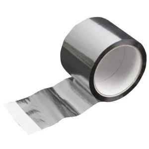 Self-Adhesive Aluminum Foil Silver Metalized BOPP Tape Conductive Shielding Heat-Resistant Masking Acrylic Glue