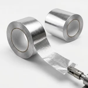 Self-Adhesive Heavy-Duty Waterproof Aluminum Foil Tape for Metal Repair, Roof Crack Sealing, and Ducts