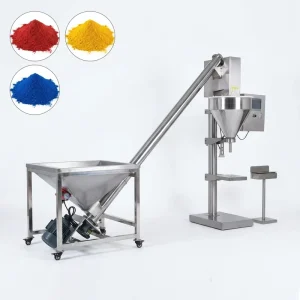 Semi Automatic 1g 100g Powder Single Auger Filler Filling Machine for Milk Coffee Powder