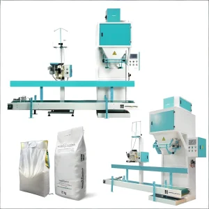 Semi Automatic 5kg 10kg 15kg 25kg Rice Sugar Salt Sewing Bagging Packing Machine Maize Food Feed Pellet Granular Packing Machine