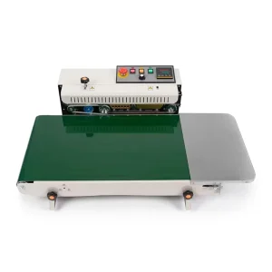 Semi Automatic Aluminum Plastic Bag Kraft Paper Bag Sachet Stand up Pouch Widened Continuous Band Sealer Bag Sealing Machine