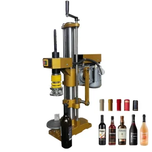 Semi-Automatic Aluminum Twist-Off Cap ROPP Bottle Capping Machine