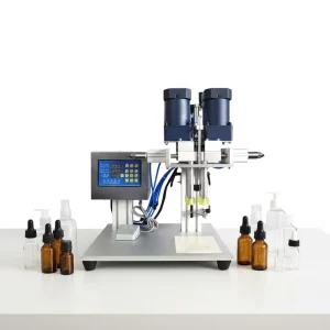 Semi-Automatic Electric Desktop Screw Capping Machine for PET, Plastic, and Perfume Bottles
