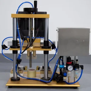 Semi Automatic Electric Motor Driven Capping Machine for Plastic Bottles Food & Beverage Packaging