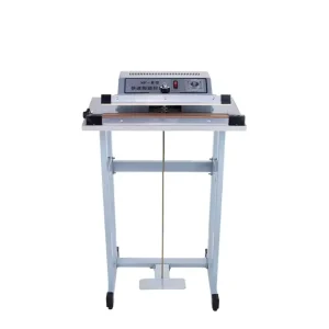 Semi Automatic Foot Sealer Machine Pedal Operated Heat Sealing for Beverage Pouches and Plastic Bags