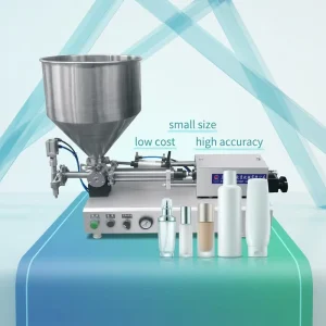 Semi-Automatic Manual Filling Machine for Shampoo Face Cream Honey Bottles