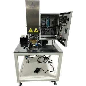 Semi Automatic One Way Valve Sealing Machine 0.5KW Food Grade High Productivity Plastic Packaging Welding Machine