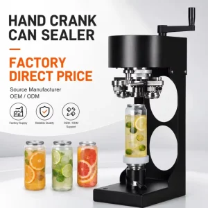 Semi-Automatic PET Can Sealing Machine, 250 ml, 330 ml, 500 ml, and 650 ml