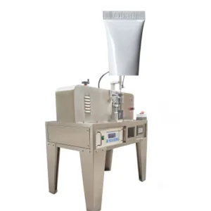Semi-Automatic Pneumatic Heat Sealing Machine for Plastic, Paper, Tube, Can, Film, and Carton Packaging