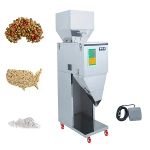 Semi-Automatic Powder Repacking and Filling Machine for Paper, Bottle, Kraft, and Teabag Packaging