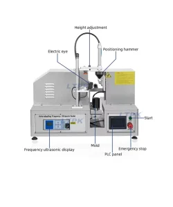 Semi Automatic Ultrasonic Tube Sealing Packaging Machine for Industrial and Daily Chemical Tubes