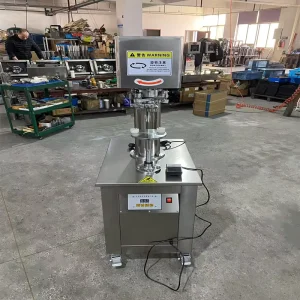 Semi-Automatic Vertical Multi-Size Tin Can Sealing Machine