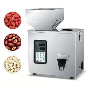 Semi-Automatic Weighing Filling Dispenser for Food Cigarettes and Tobacco in Pouches or Foil