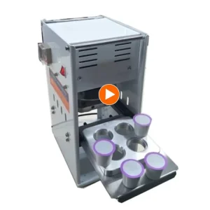 Semi auto Disposable Coffee K Cup Sealing Machine