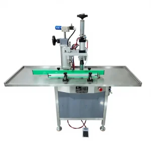 Semi-automatic Aerosol Filling Capping Machine for Plastic Metal Packaging Pump Technology Cosmetic Chemical Applications