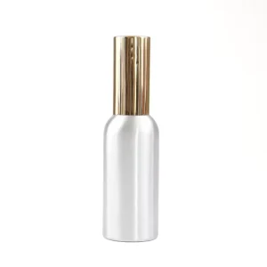 Silver Aluminum Cosmetic Spray Bottle, 30ml-150ml