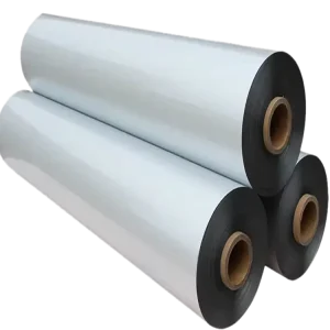 Silver PET Thermal Film Aluminum Layer Jumbo Roll Metalized Film for Packing and Printing Lamination
