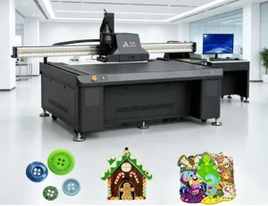 Simple-Operated Metal Badge Medal Pin UV Printer with CCD Accurate UV Metal Printer Versatile Visual Positioning UV Printer