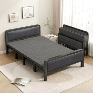 Single Double Queen King Multifunctional Luxury Metal Frame Folding Bed Portable Office Outdoor Hospital School