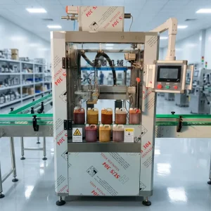 Single-Head Gear Pump Filling Machine for Thick Paste and Viscous Liquids