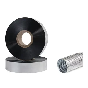 Single-Sided Aluminum Foil PET Composite Film Dry Lamination for Flexible Air Duct Ventilation