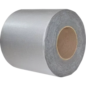 Single Sided Durable Rubber Water Activated Aluminium Foil Butyl Tape Waterproof Membrane Strip 5m Gutter Sealing Ventilation