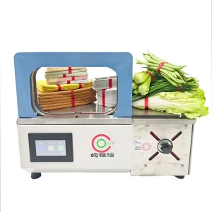 Small 12mm Heat Sealing Strapping Machine for Bundling Vegetables and Noodles