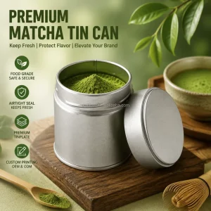 Small 30-40g Food Grade Tin Canister for Bread Storage