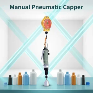 Small Glass and Plastic Bottle Manual Screw Capping Machine