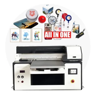 Small Printer Expert A2 A3 A4 Size UV Flatbed Printer for Phone Case Gifts Pen Ball Bottle Printing Embossing Art