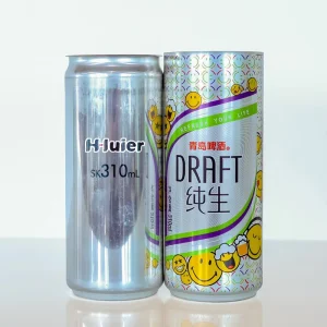 Small Quantity 250ml 330ml 500ml With Logo Label Empty Aluminum Beverage Canning Beer Juice Metal Cans for Beverage Container