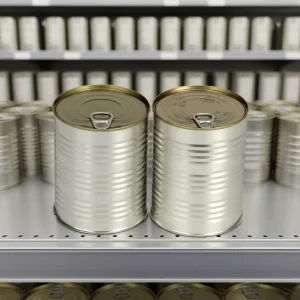 Small Round Metal Seed Container Tin Can for Vegetable and Flower Seeds