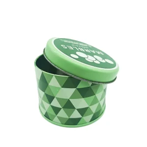 Small Round Tinplate Craft Box