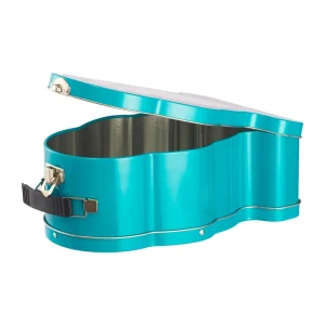 Small Tinplate Storage Container with Lock for Corporate Gift