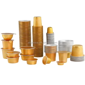 Smooth Wall Round Aluminum Food Foil Container Aluminium Foil Container