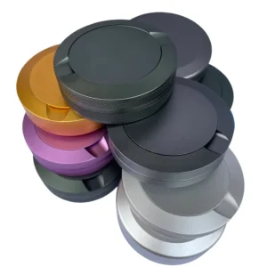 Snus Can Aluminum Pouches Stainless Steel CNC Machined Empty Metal Container