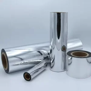 Soft Glossy Blow Molding Reflective Insulation Metallized Mylar Aluminum Foil Laminated Food Grade Plastic