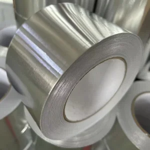 Solvent Heat Resistant 50U HVAC Aluminum Foil Adhesive Tape