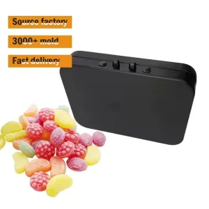 Source Factory Black Spot Goods CR Tin Box 80*58*15mm Child-Resistant Tin