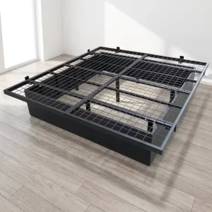Space Saving American Full Iron Metal Heavy Duty Loft Hotel Double Metal Bed Frame
