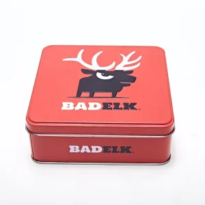 Square Christmas Cookie and Biscuit Tin Box