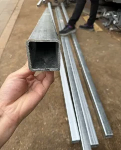 Square Galvanized ERW Steel Tube Weldable Pipe