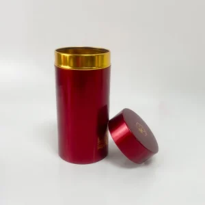 Square Metal Packaging Cans for Tea, Cigarettes, Coffee, Snacks, and Food Storage